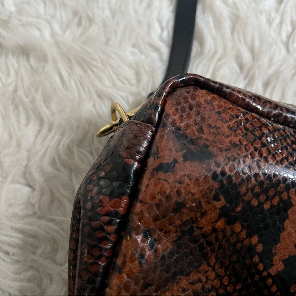 Clare V Midi Sac - Snakeskin - Picture 4 of 11